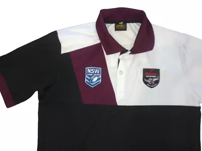 Blacktown Workers - Manly Sea Eagles Polo Shirt • $56.99