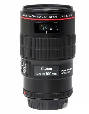  Canon EF 100mm F/2.8L IS USM Macro Lens • £613.79