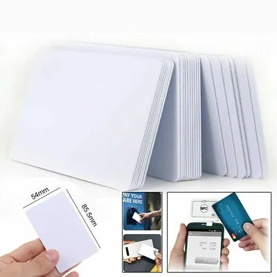 10-50x NTAG215 NFC White Pvc Card Tag For TagMo Forum Switch Type2 Tags Chip AU • $16.14