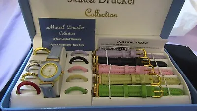 Vintage Marcel Drucker Collection Of Interchangeable Watch Bands Straps & Bezels • $49.99