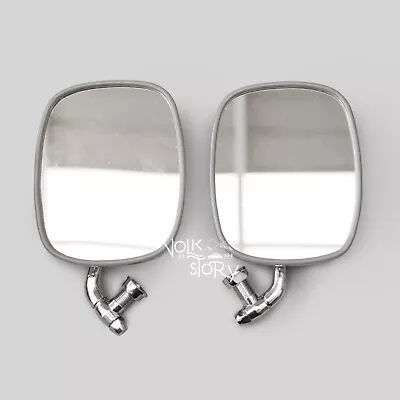 $130 • Buy Vw Volkswaegn Bay Window Late Bus 1968 - 79 Side Mirror Pair 