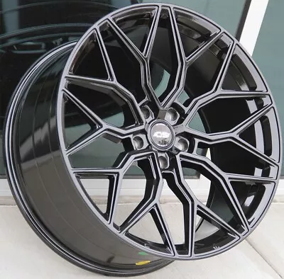 (4)SET 22x10 5x130 OS WHEELS FIT PORSCHE CAYENNE S GTS TURBO VW TOUAREG AUDI Q7 • $1599