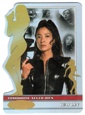 JAMES BOND 40TH ANNIVERSARY BW0018 WOMEN OF BOND INSERT Michelle Yeoh As Wai Lin • $19.99