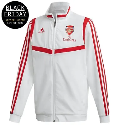 £22.99 • Buy Adidas Arsenal Tracksuit Top Youth - AFC Presentation Jacket Kids - Black Friday