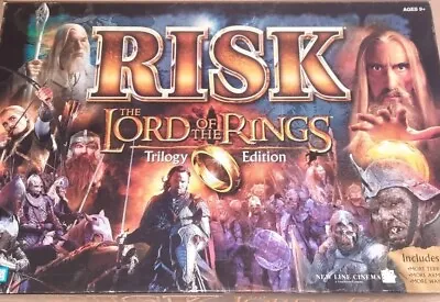 Risk The Lord Of The Rings Trilogy Edition 2003 Board Game Please Read • $19