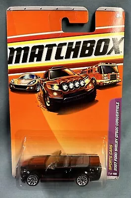 2010 Matchbox Sports Cars 2007 Ford Shelby GT500 Convertible #7 • $3.75