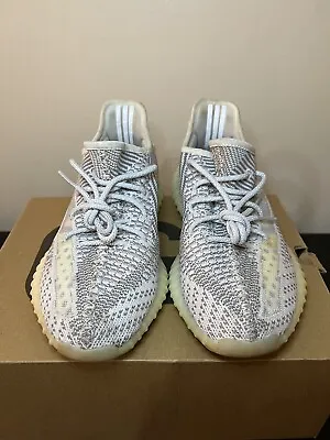 Size 8 - Adidas Yeezy Boost 350 V2 Static NonReflective Used Authentic Kanye Men • $219.99