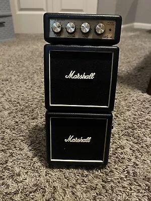 MARSHALL MS - 4 Mini-stack Guitar Amplifier • $50