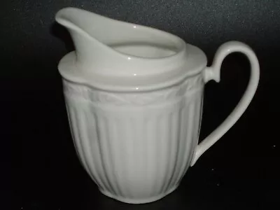 ITALIAN COUNTRYSIDE By MIKASA White Stoneware CREAMER / CREAM PITCHER • $24