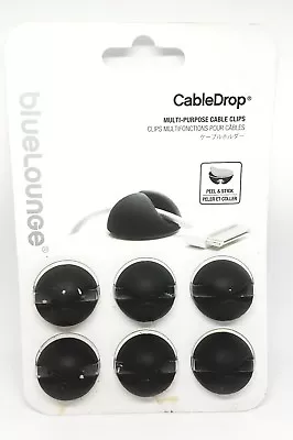 Bluelounge CableDrop Cable Clips Black Multi Purpose Cable Clips • $7.99