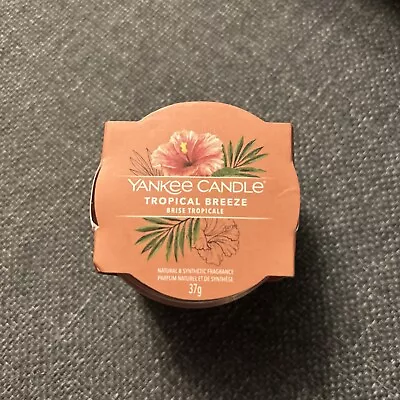 Yankee Candle Minis Scented Tropical Breeze Filled Votive 7-10 Hours 37g BN • £6.99