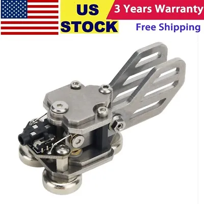 HamGeek Stainless Steel CW Morse Key Telegraph Key Paddle Key Magnetic Base #US • $40.57