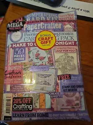 Papercrafter Magazine Issue 158 Free Gifts - New Sealed • £11.99