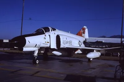 4691 Original Military Aircraft Slide F-4e Phantom 66-0289/ed 6512ts Usaf 1991 • $2