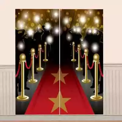 Hollywood VIP Backdrop Scene Setters 165cm - Pack Of 2 • £5.95