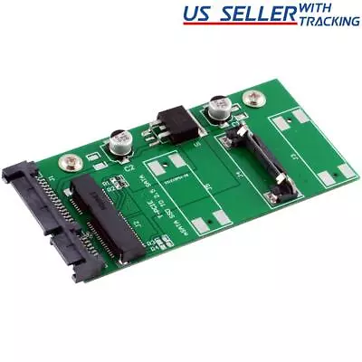 MSATA PCI-E SSD 50mm To 2.5  SATA Converter Adapter • $7.29