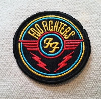  Foo Fighters  Patch Embroidered Rock & Roll Nirvana Punk Grunge • $3.99