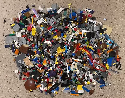 LEGO 4 Lbs. Pounds Bulk Lot Bricks Parts Pieces What You See Is What You Get! #6 • $19.99