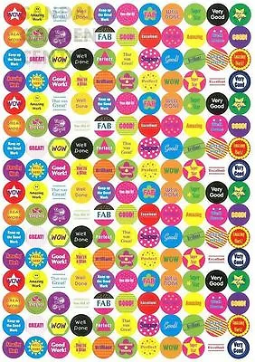 £2.70 • Buy 1000 Children's Reward Stickers Chart Fun Kids Teacher School Star Well Done 