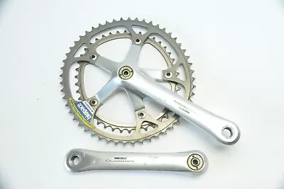 Shimano 600 Tri Color Road Bicycle 170 Mm Biopace 52/42 Tooth Crankset Fc-6400 • $75