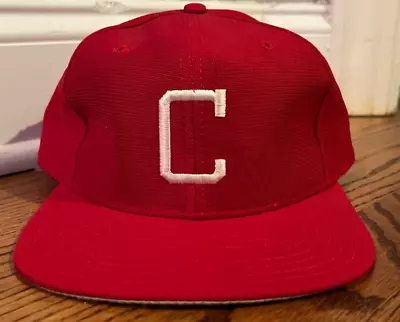Vintage New Era Cincinnati Reds Cap MLB SnapBack Hat USA Medium-Large Adjustable • $24.99