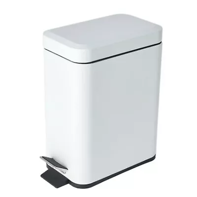 5L Modular Bin   Closing Pedal Bin Rubbish Dust For Bathroom Home And Office * • $15.19