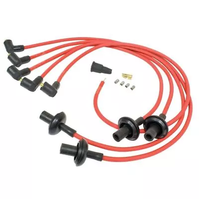 $45.95 • Buy Empi B3-5202-3 Spark Plug Ignition Wire Set Red Silicone 8mm Aircooled Vw Bug
