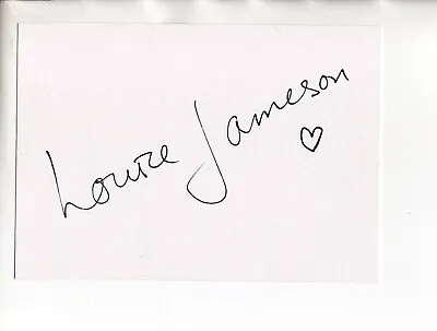 £2.50 • Buy Louise Jameson  Leela In Dr Who  Signed 6x4 White Card Autographed