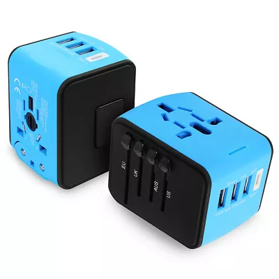 $24.89 • Buy 5A Universal Travel Adapter One International Wall Charger AC Plug Adaptor