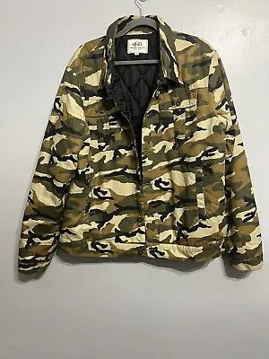 Ecko Unltd Jacket Mens XL Camo Insulated Coat • $39.99