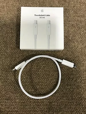 Apple Thunderbolt 2 Mini DisplayPort 0.5 Meter MD862LL/A ✅❤️️✅❤️️ NEW! OPEN BOX! • $17.99