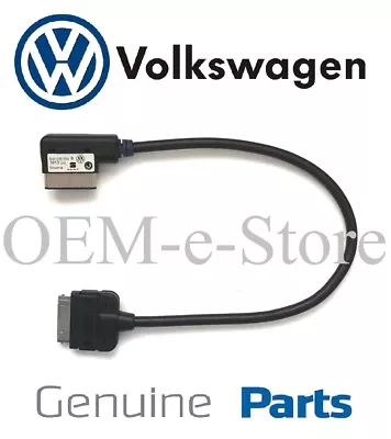 2009-2013 Volkswagen Jetta Passat Tiguan Touareg IPod IPhone Interface Cable OEM • $27.95