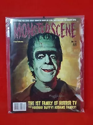 Monsterscene 11 Winter 1998 Magazine NEW The Munsters Voodoo Addams Family • $19.99