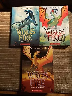 Wings Of Fire The Graphic Novel 3 Books By Tui T. Sutherland #2 3 & 5 • $15.29