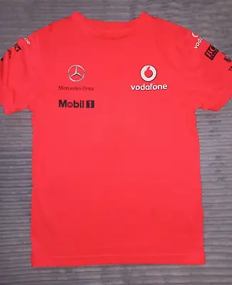 Vodafone McLaren Mercedes Kids Yoth Shirt (Size 9/10y) • $12