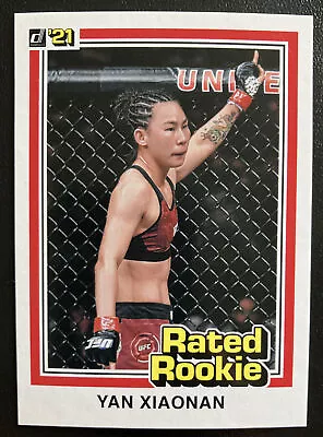 UFC Yan Xiaonan RC Print Run 1320 - 2021 Panini Instant UFC Rated Rookie #RR36 • $0.99