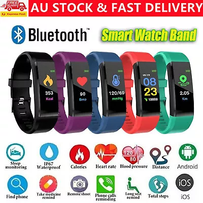 $12.49 • Buy Smart Watch Band Sport Fitness Activity Tracker Kids Fit For Bit IOS Android