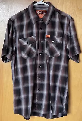 Dixxon Flannel Company Shirt Mens Medium Guerrero Bamboo Button Up Short Sleeve • $34.99