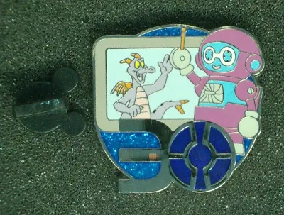 Disney 2012 Epcot 30th Anniversary Mystery Figment & Smrt-1 Communicore Pin Wdw • $25