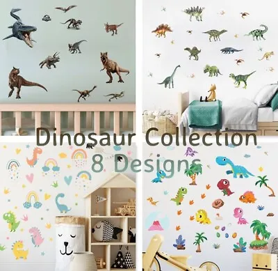 Dinosaur Wall Sticker Collection Kids Boys Girls Nursery Room Decor Wall Decal  • $15.99