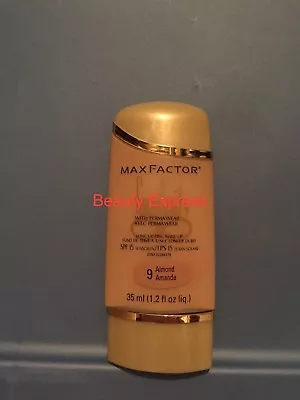 Max Factor Facefinity Makeup #9 Almond CLEARANCE • $4.22