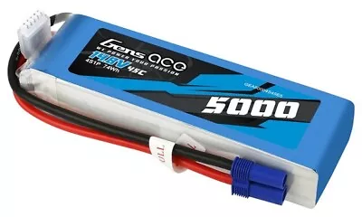 £144.79 • Buy GENSACE Li-Po 6S 22.2V 5000mAh 45C With EC5 O-G6S5000-45E5