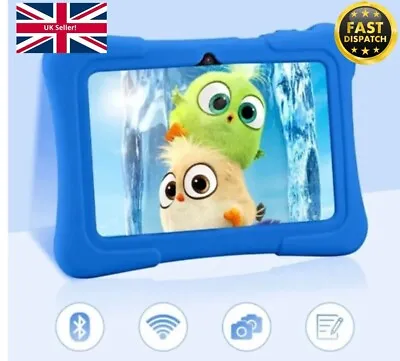 Kids Tablet PC 7 Inch Android 10 32GB Storage WIFI Free Casing Dual Cam *SALE* • £41.99