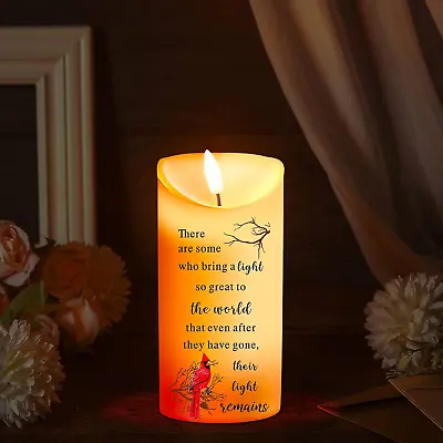 Memorial Candles Memorial Gifts LED Memorial Candles For Loss Of Loved One Sympa • $21.53