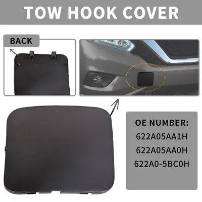 1 Front Bumper Tow Hook Eye Cover Cap For 2015 2016 2017 2018 2019 Nissan Murano • $9.99