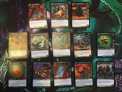 WOW TCG Assorted Crafted Cards • $30