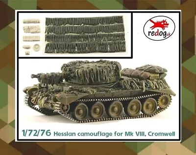 1:72 British Cromwell Mk IV Tank Hessian Camouflage And Stowage Scale Mode  Kit • £7.59