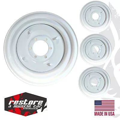 15x8 Chevy K5 K10 Blazer Pickup GMC Jimmy 15x8 Steel Wheels W/Cap Clips (4) • $995