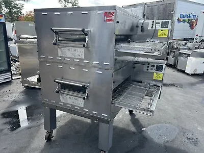 Middleby Marshall PS840G VE2-PH Natural Gas  Double Stack Conveyor Pizza Oven • $18500