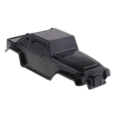 1:10 RC Truck Buggy Body Shell With Decal DIY For D90 CC01 Black • £14.59